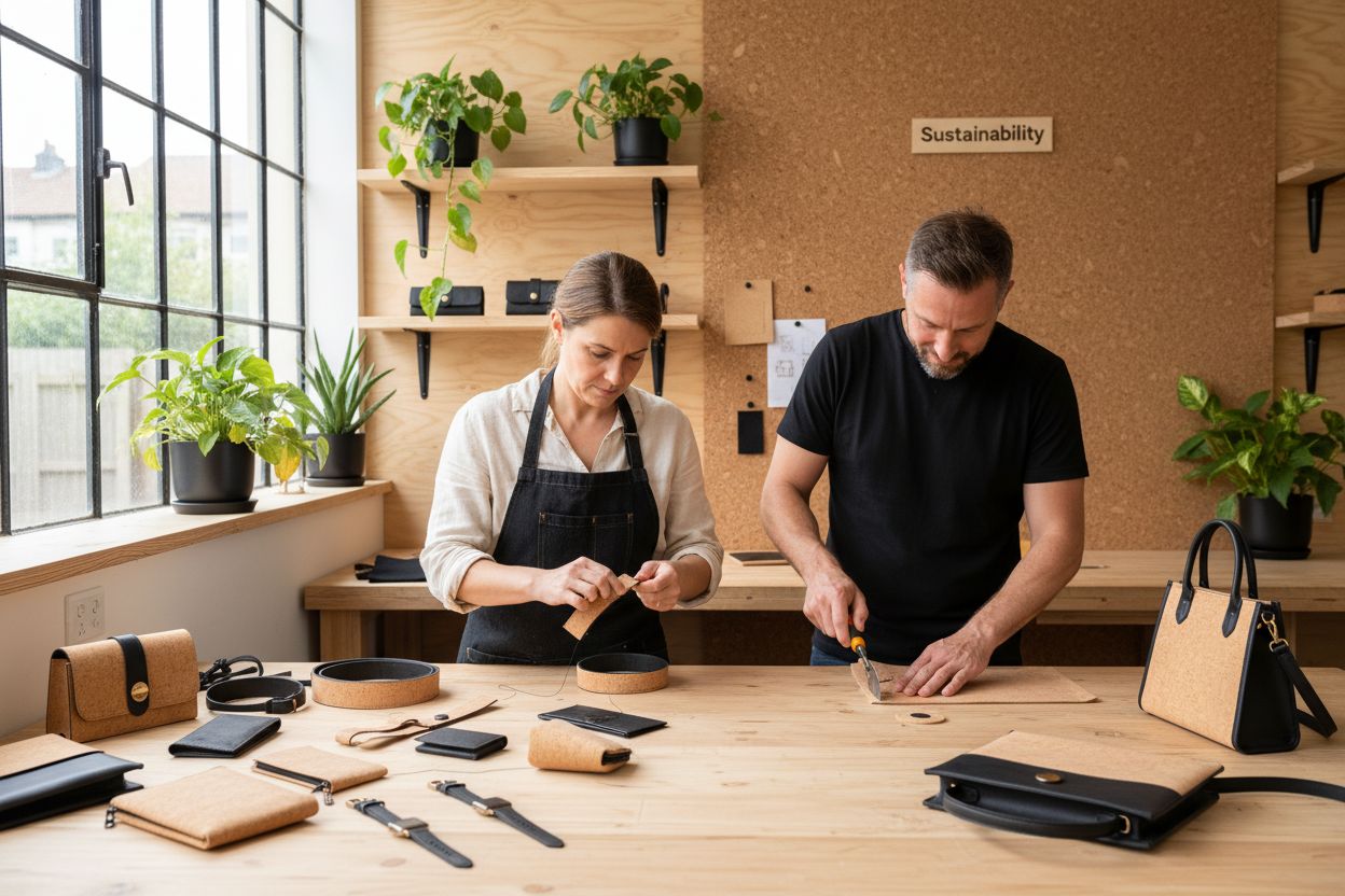 cork accessory craftsmanship