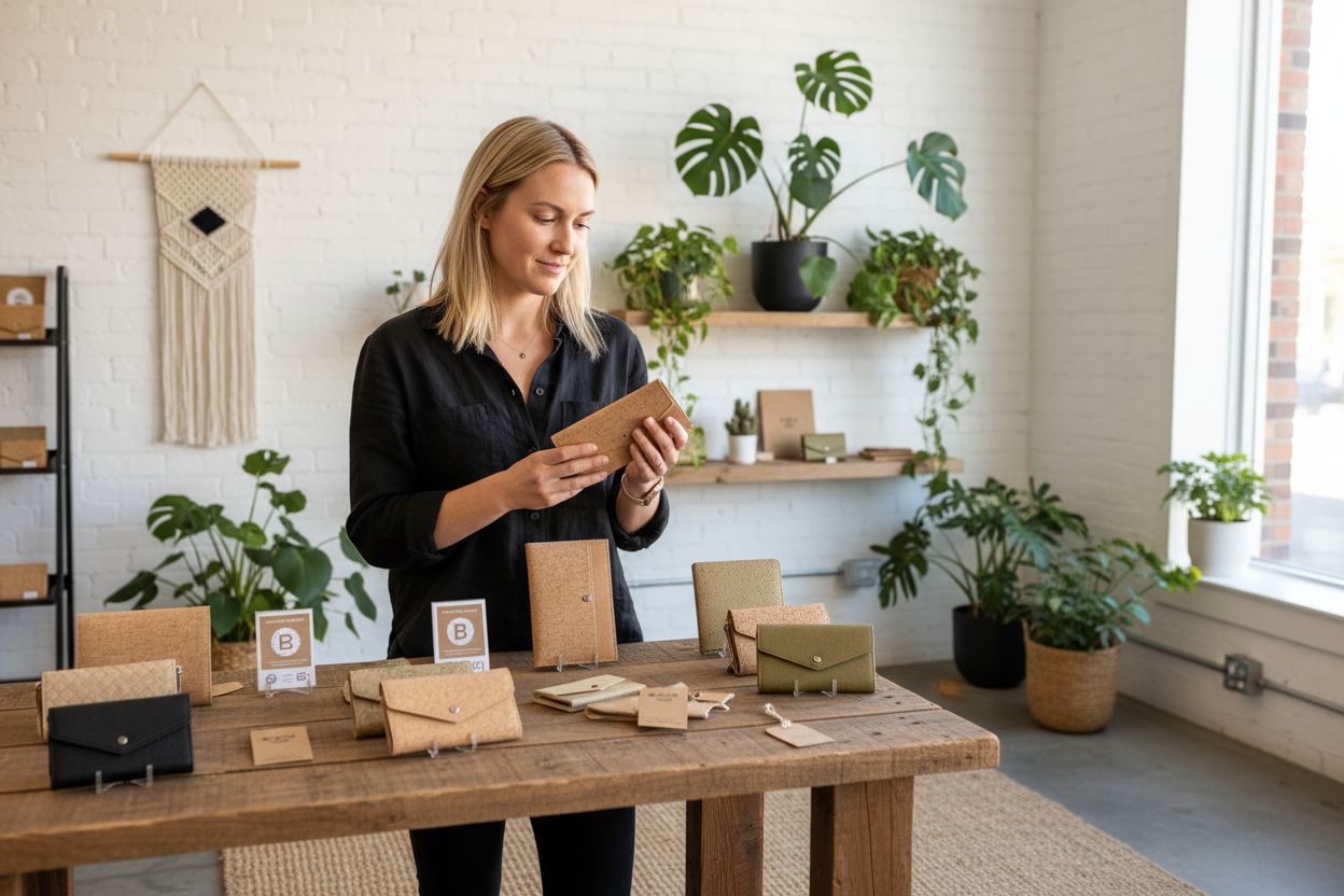 eco wallet retail display