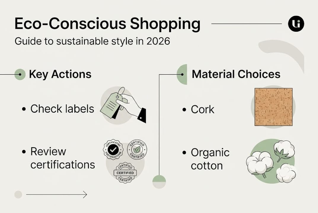 Infographic guide to eco-conscious shopping