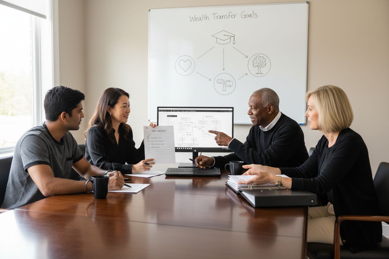 family wealth workflow