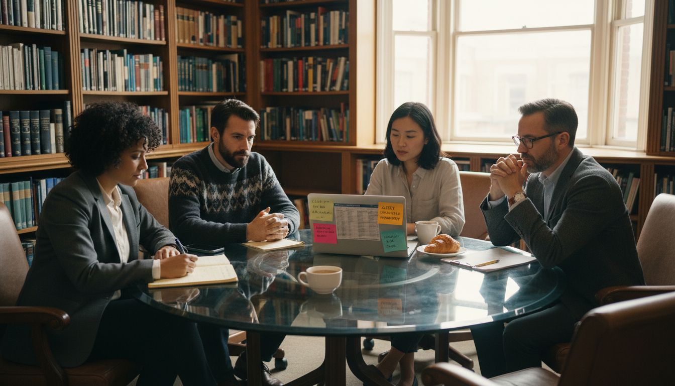 Holistic Wealth Planning – Elevating Family Office Impact 2 Team meeting on family office strategy