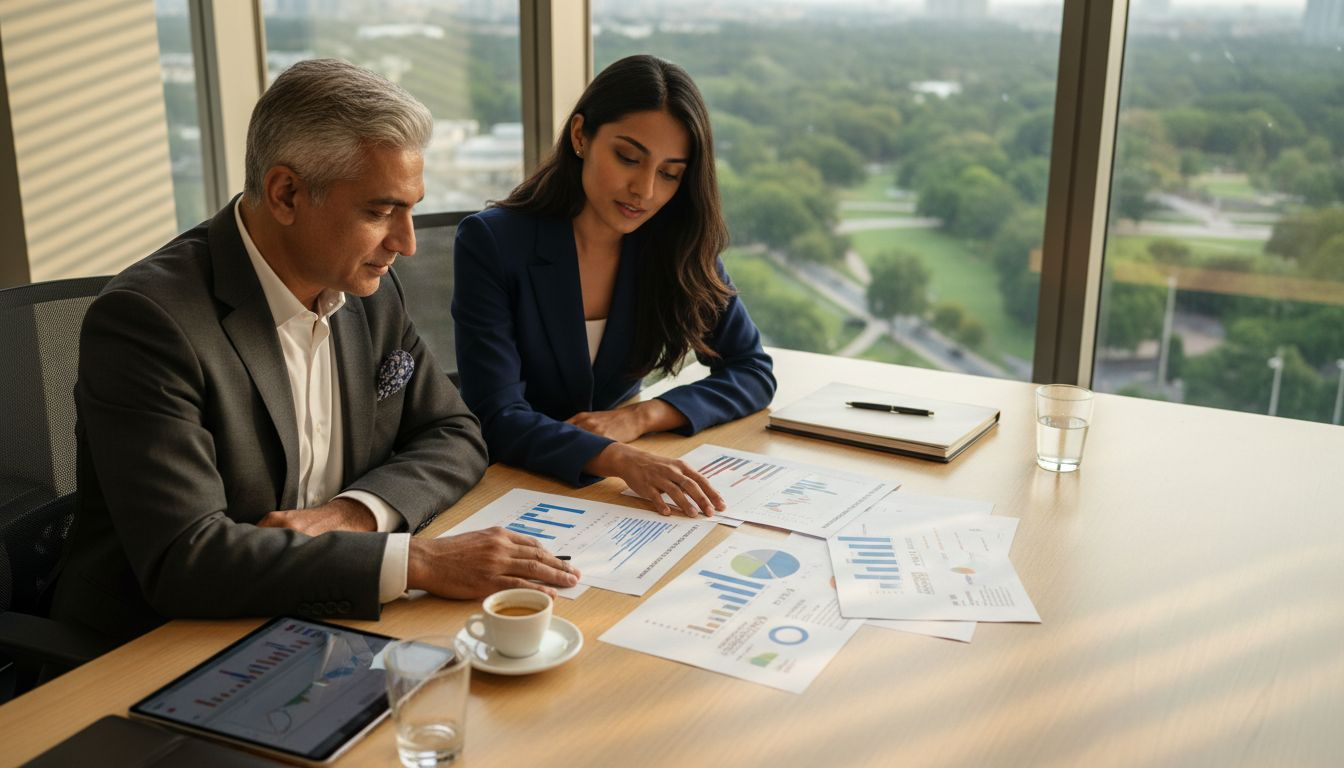 Why Family Offices Collaborate: Strategies and Impact 1 Two generations discuss investment portfolio