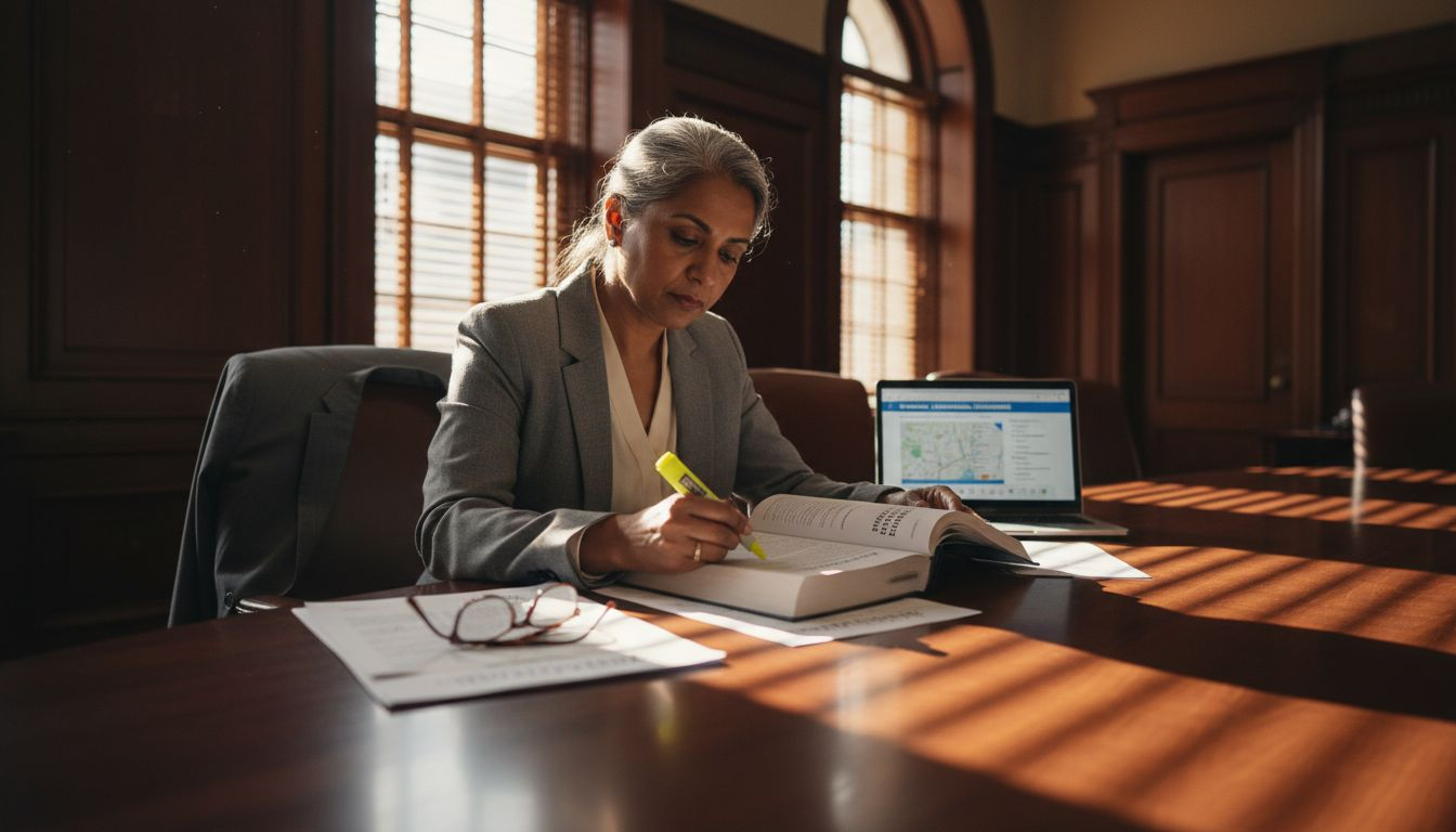 Global Family Office Registration: Compliance Frameworks Explained 1 Legal consultant reviewing regulatory documents