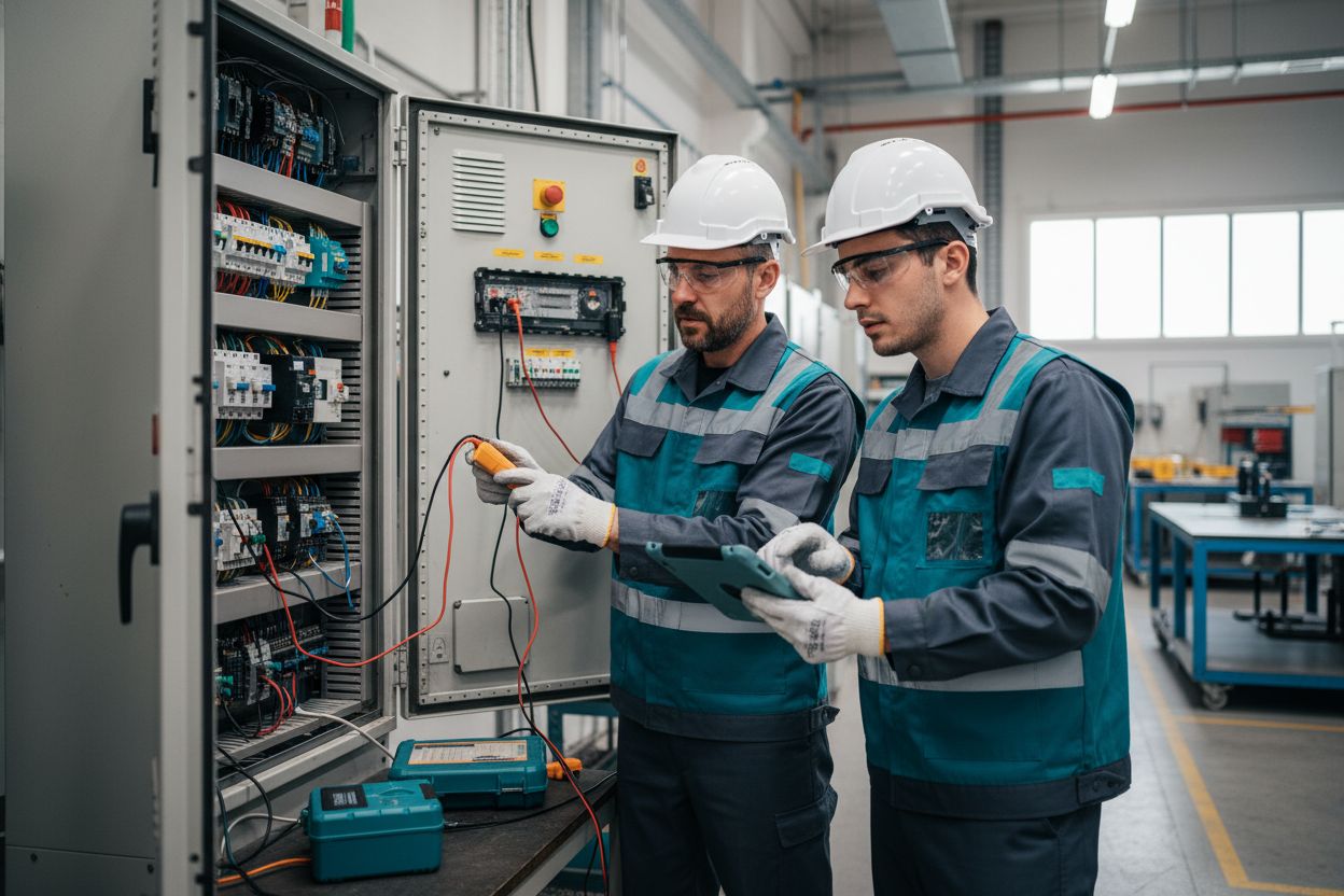 Warum Wartung elektrischer Anlagen wichtig ist: Ein Verständnis 2 Industrie Wartung Elektriker