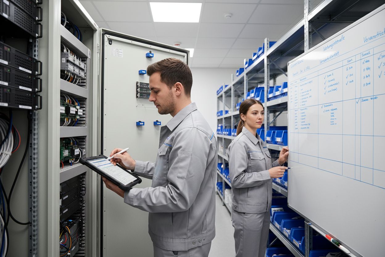 Wartungsplan Elektroanlagen erstellen: Schritt-für-Schritt-Anleitung 2 digitale Wartungsdokumentation Elektro