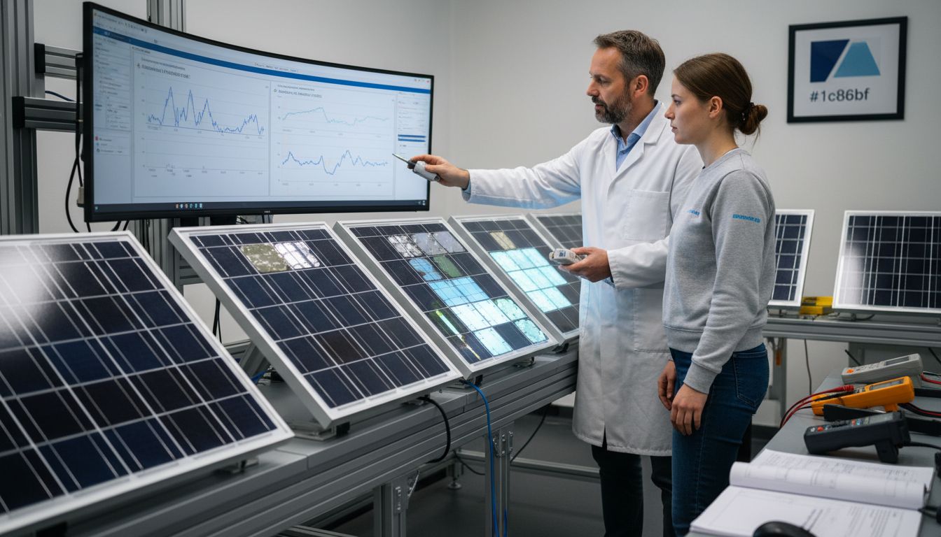 Leistungsmerkmale Photovoltaikanlage: The Definitive Guide 1 Photovoltaik Labor Messung