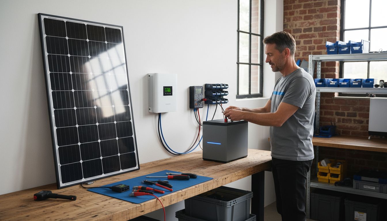 Netzunabhängige Photovoltaik: Kompletter Praxisguide 2024 1 PV System Komponenten