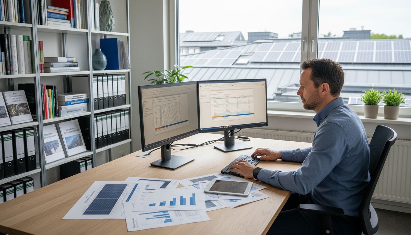 Förderprogramme Photovoltaik Büro
