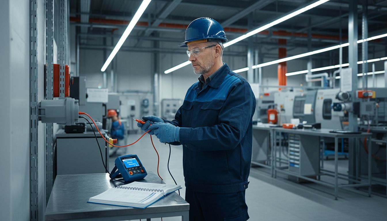 elektriker sicherheitspruefung industrie