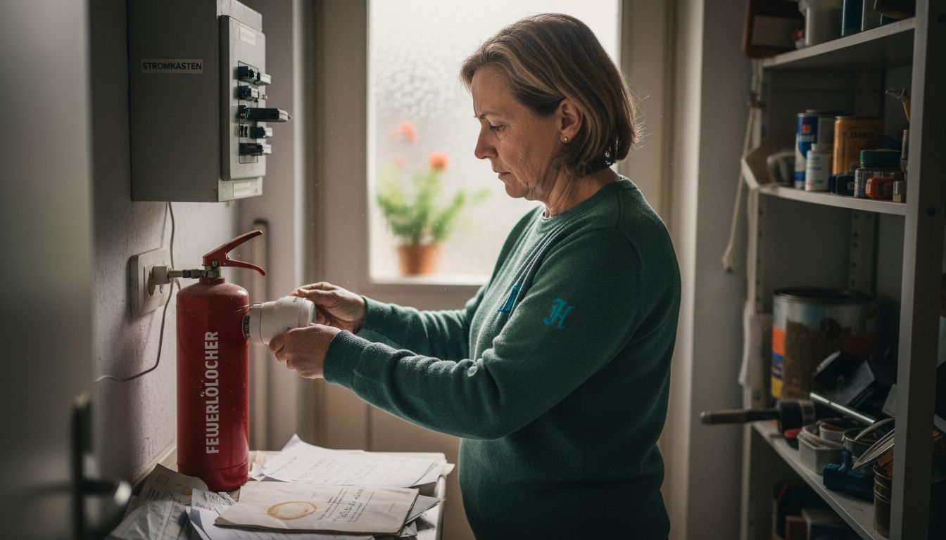 Brandschutz im Elektrobereich – Risiken und Lösungen 2 Ein Hauseigentümer bringt einen Rauchmelder an, um für mehr Sicherheit in den eigenen vier Wänden zu sorgen.