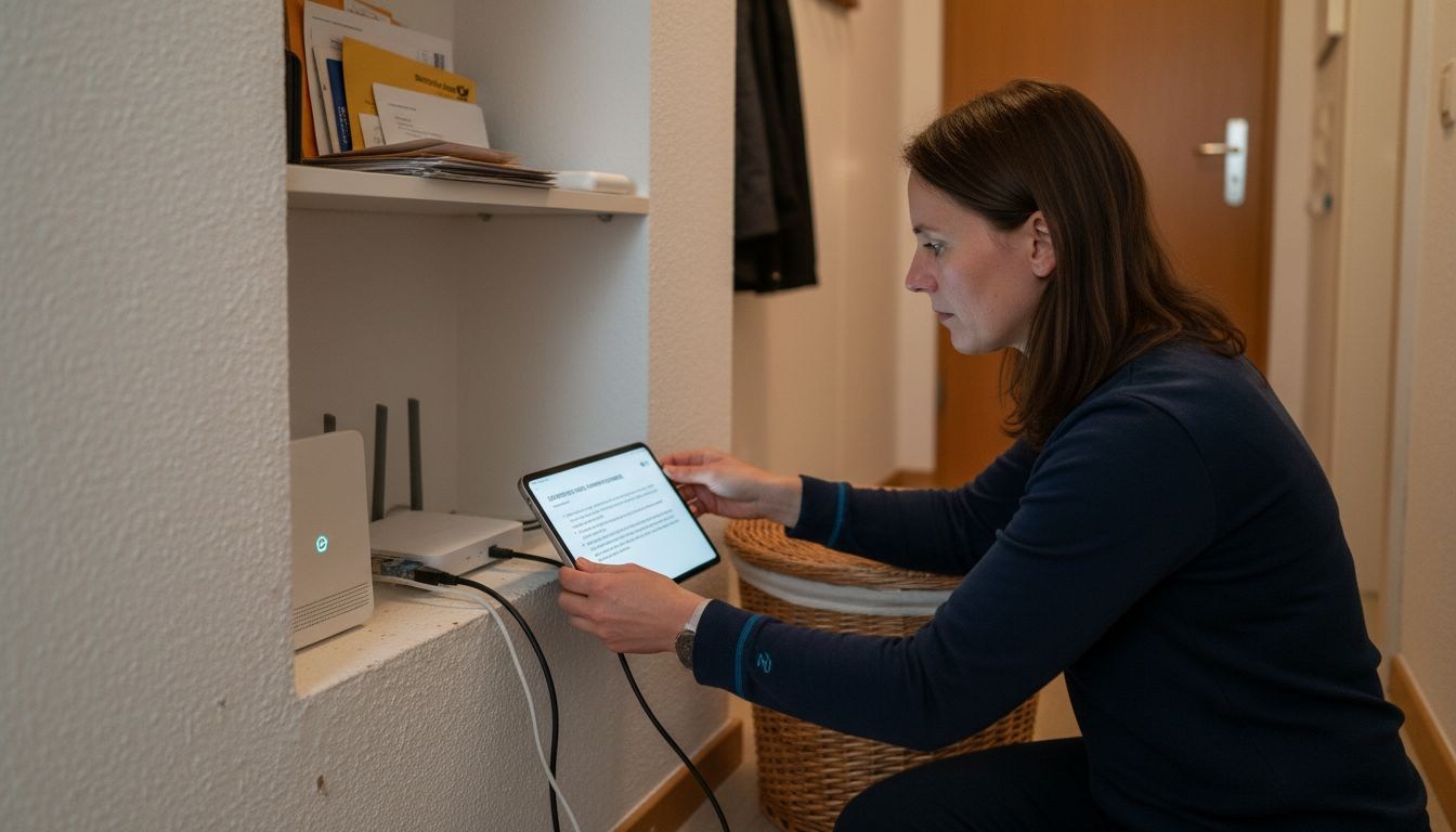 Smart Home schritt für schritt realisieren und steuern 1 Ein Nutzer richtet seine Smart-Home-Zentrale ein.