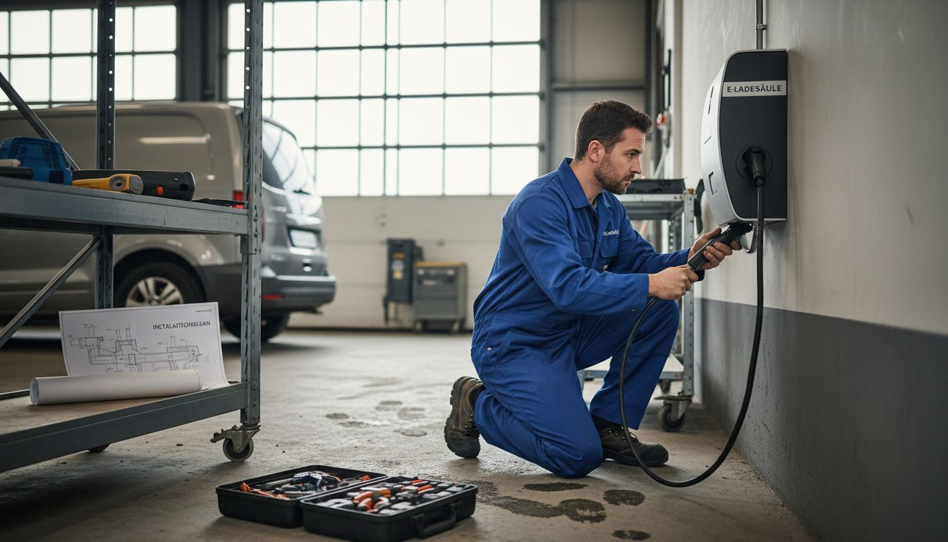 Elektromobilität Unternehmen Guide: Umsetzung für Augsburg 2 Eine Ladestation für Elektrofahrzeuge im Unternehmensgebäude einrichten