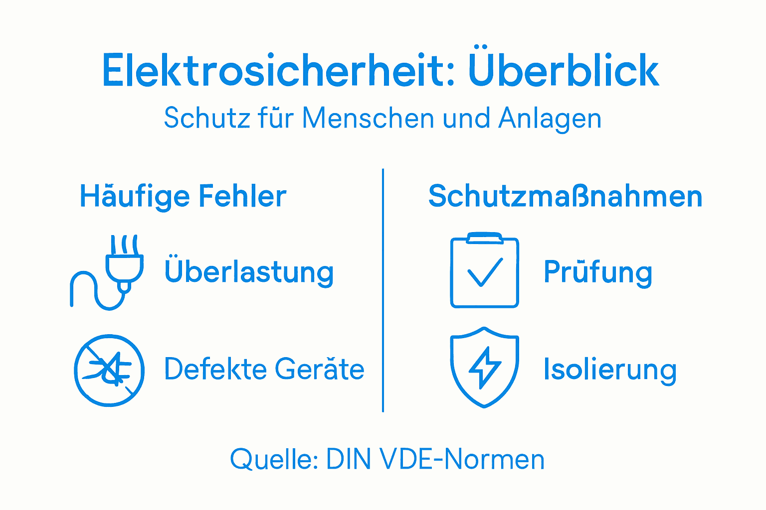 Wichtigkeit von Elektrosicherheit im Alltag und Betrieb 2 Elektrosicherheit: Häufige Fehler und wirksame Schutzmaßnahmen – Alles, was Sie wissen müssen