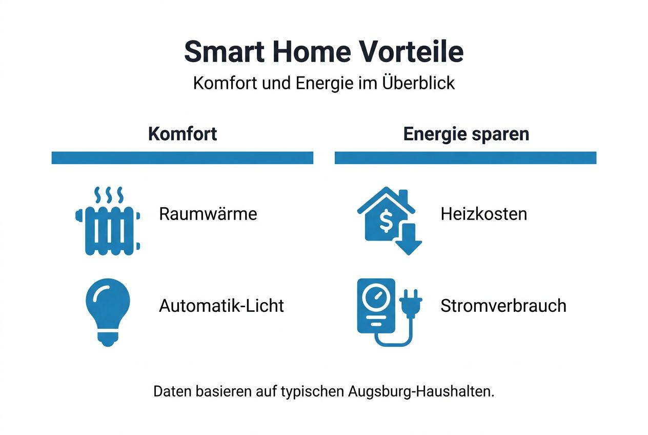 Grafik: So profitieren Sie von mehr Komfort und geringeren Energiekosten auf einen Blick