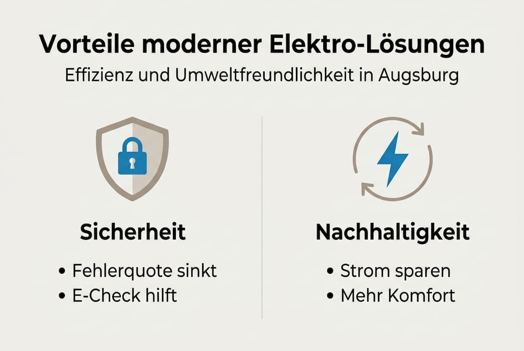 Elektriker Augsburg: Leitfaden für moderne Lösungen 1 Übersicht: Moderne Elektrotechnik und ihre Vorteile auf einen Blick