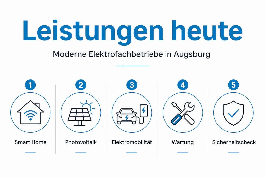 Elektro-Dienstleistungen in Augsburg: Den richtigen Fachbetrieb finden 1 Übersicht moderner Elektrotechnik-Dienstleistungen auf einen Blick