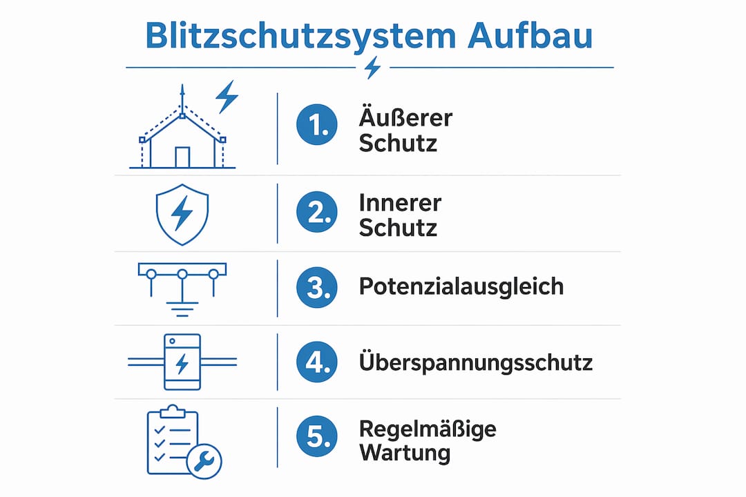 Übersicht: So funktioniert ein Blitzschutzsystem