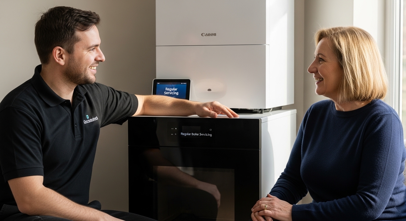 boiler servicing home