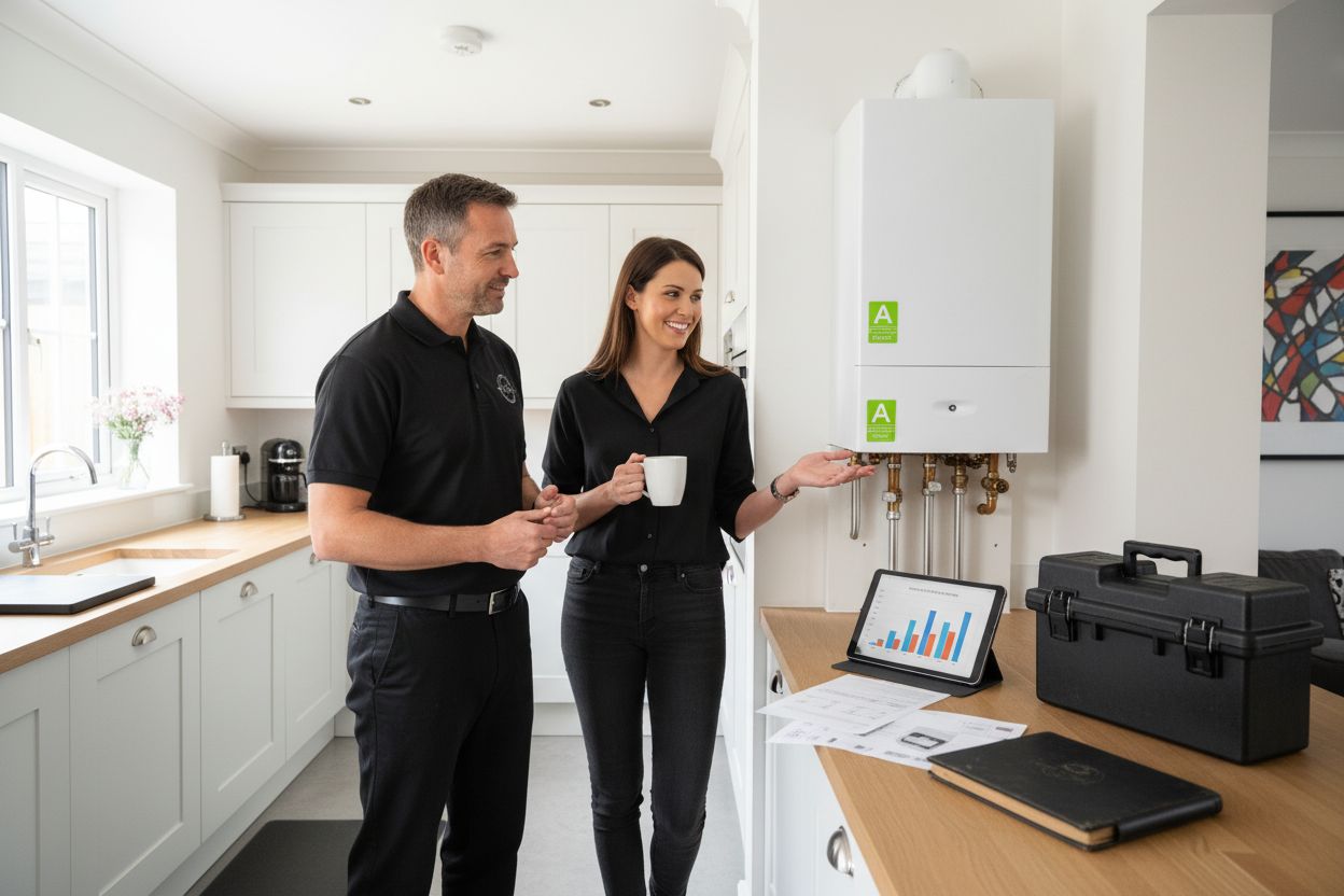 boiler upgrade installation