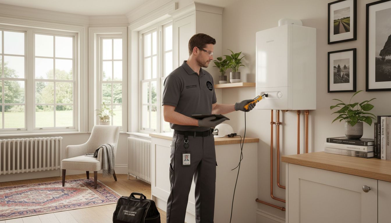 boiler service professional