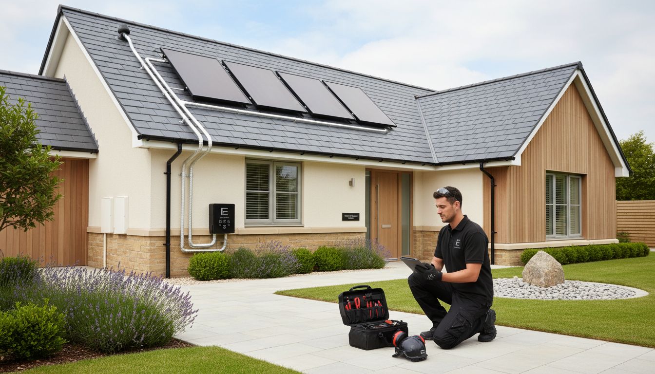 solar thermal installation