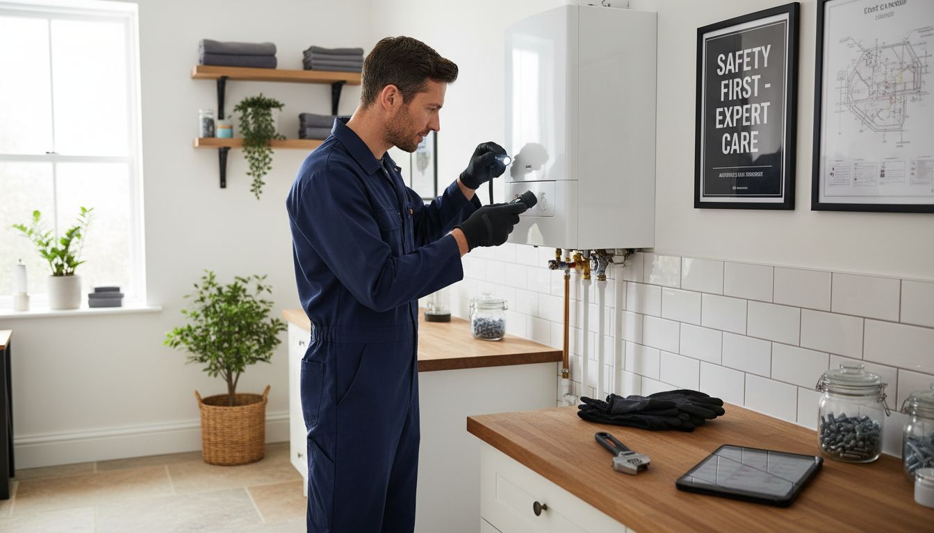 boiler maintenance professional