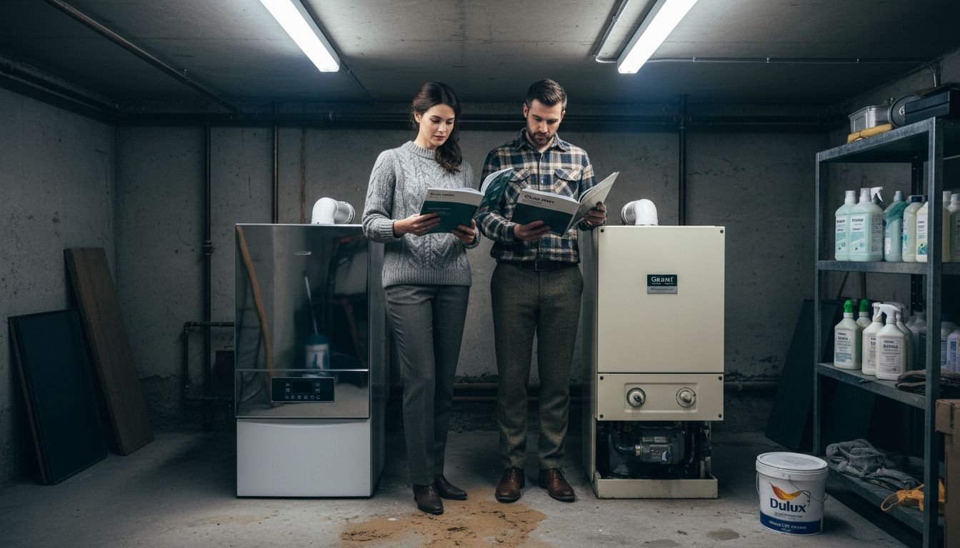 Homeowners compare oil and gas boilers