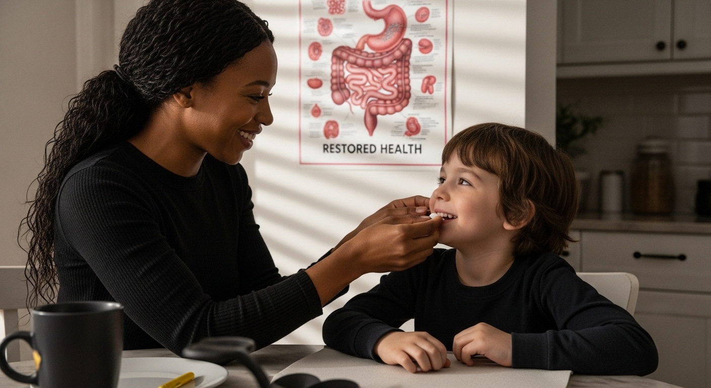 restored health family parasite