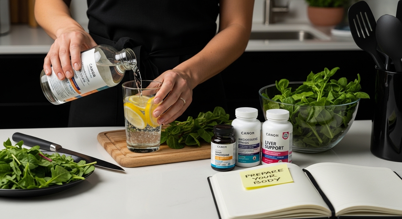 detox meal preparation