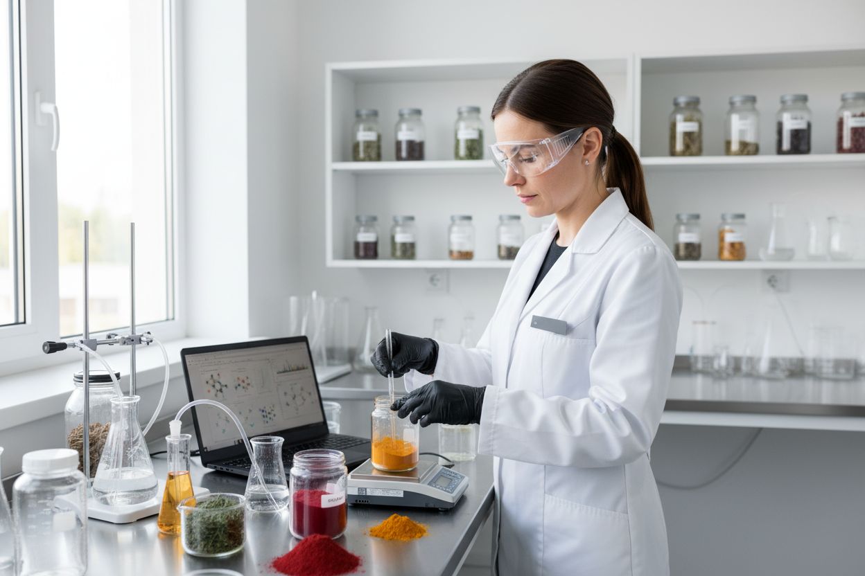 detox supplement laboratory