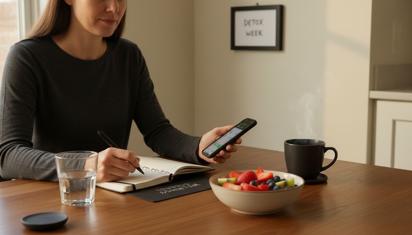 symptom tracking detox