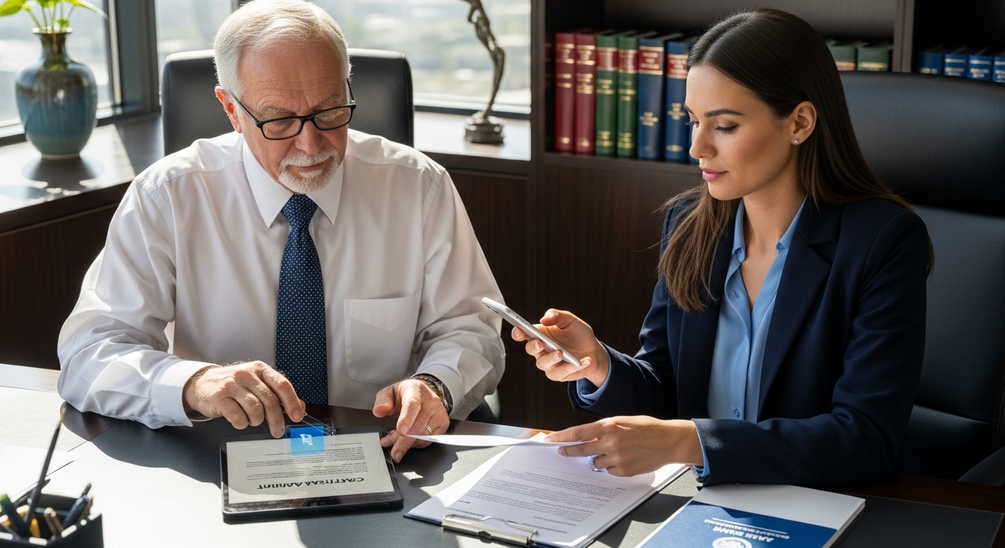 e-fax legal office teamwork