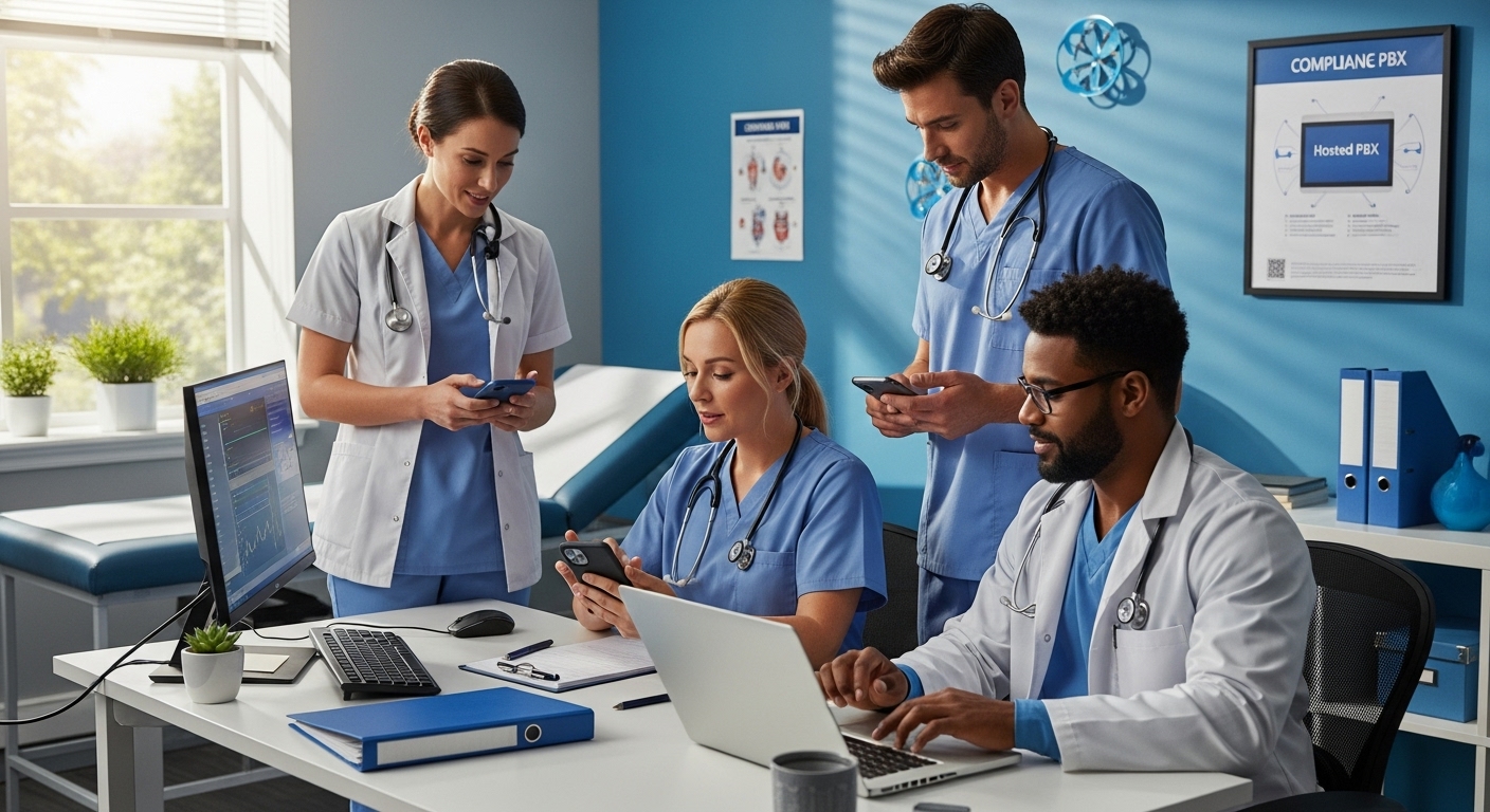 hosted PBX healthcare