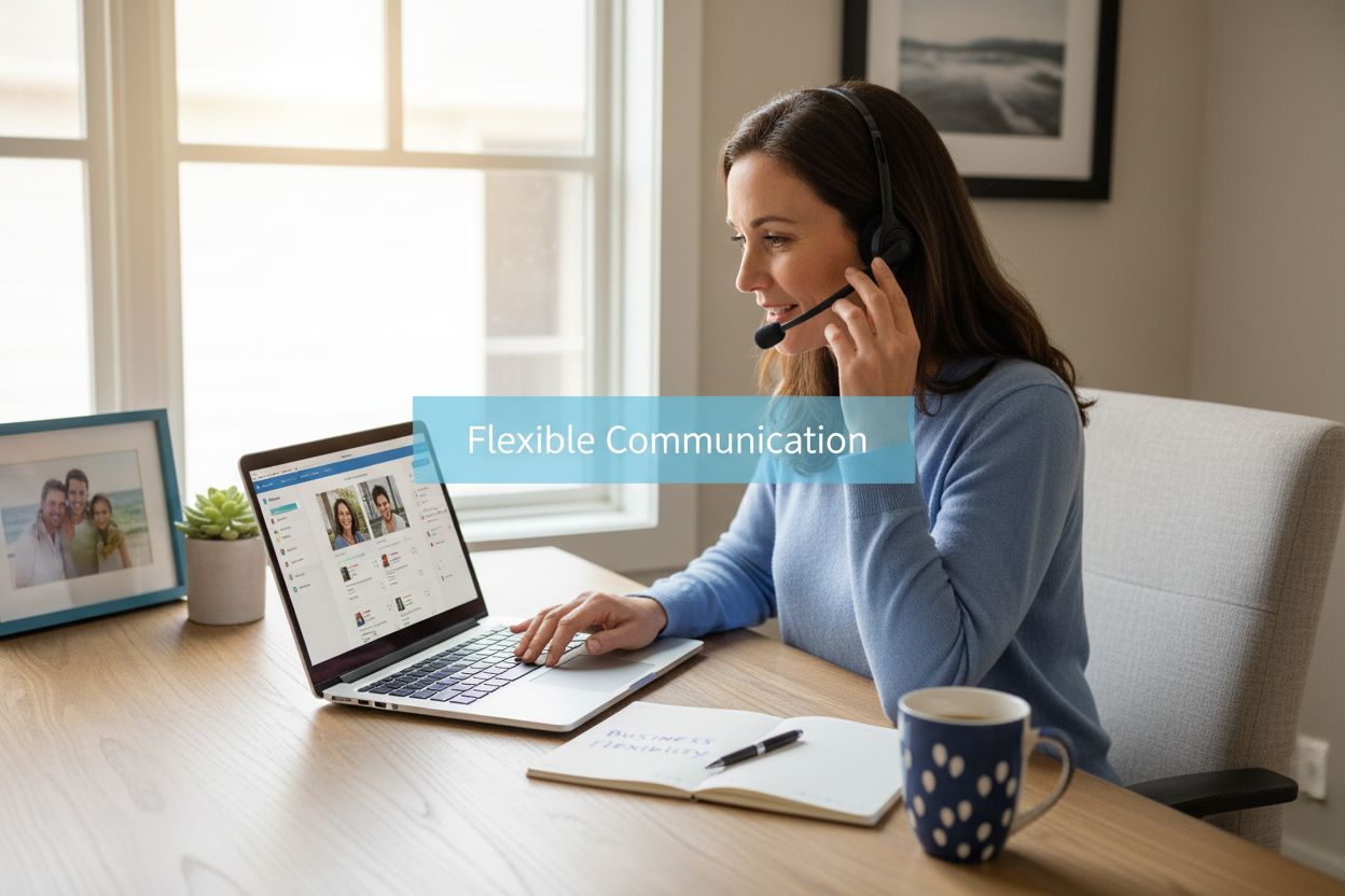 remote work flexible communication