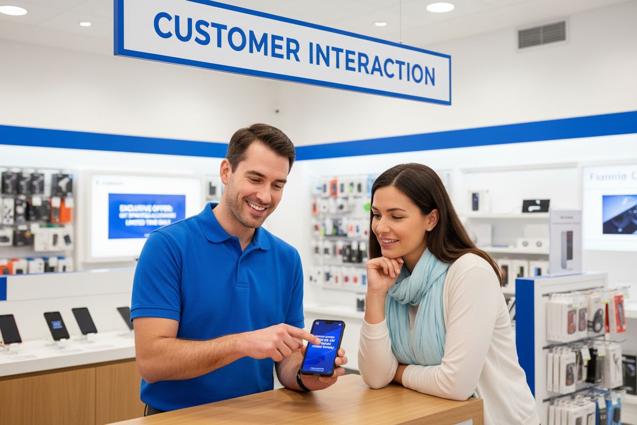 retail MMS customer interaction