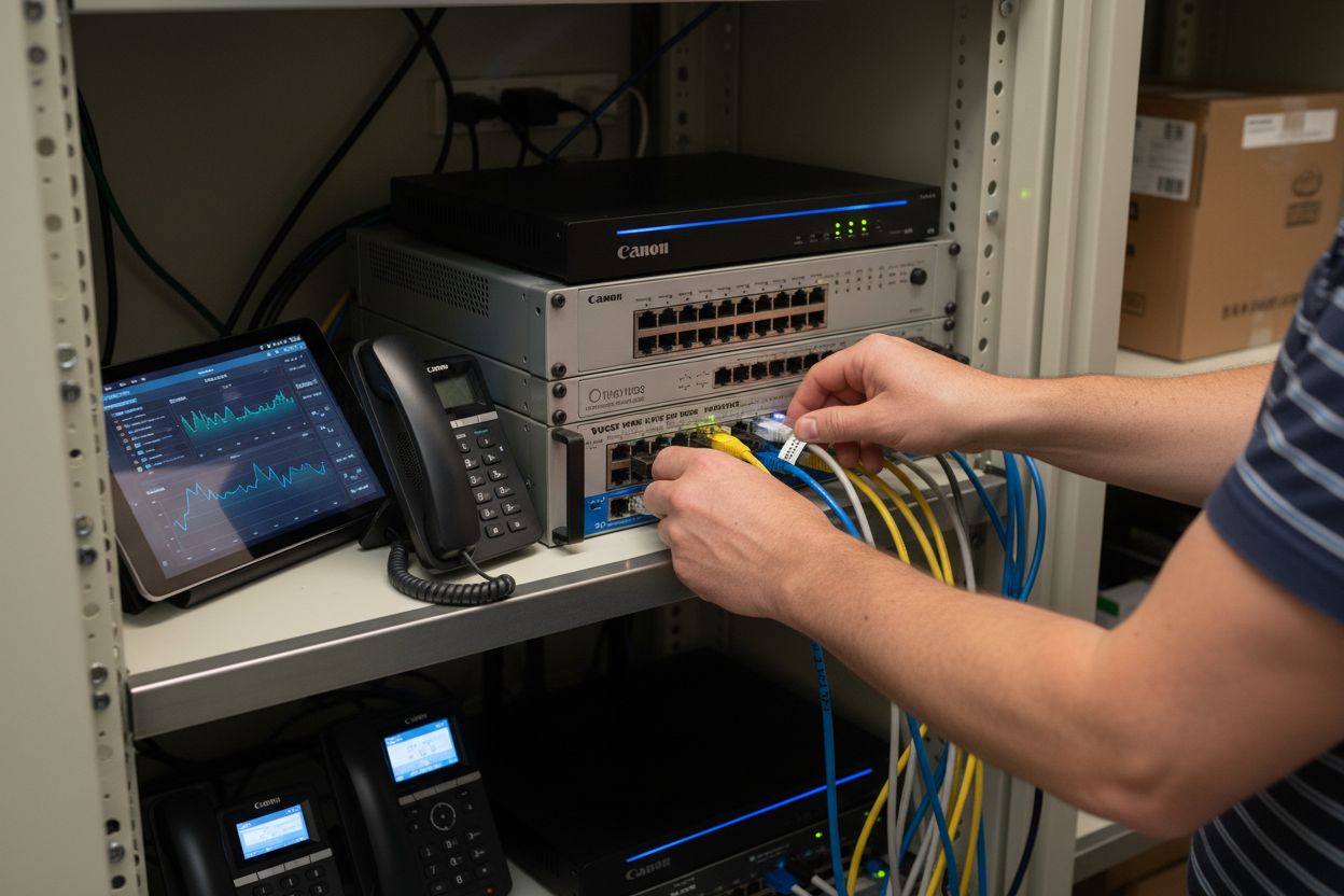 VoIP hardware setup