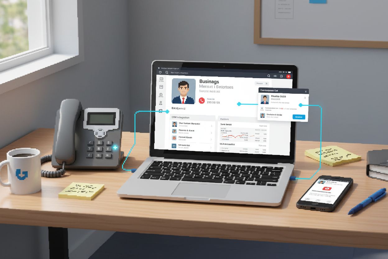 voip phone desk