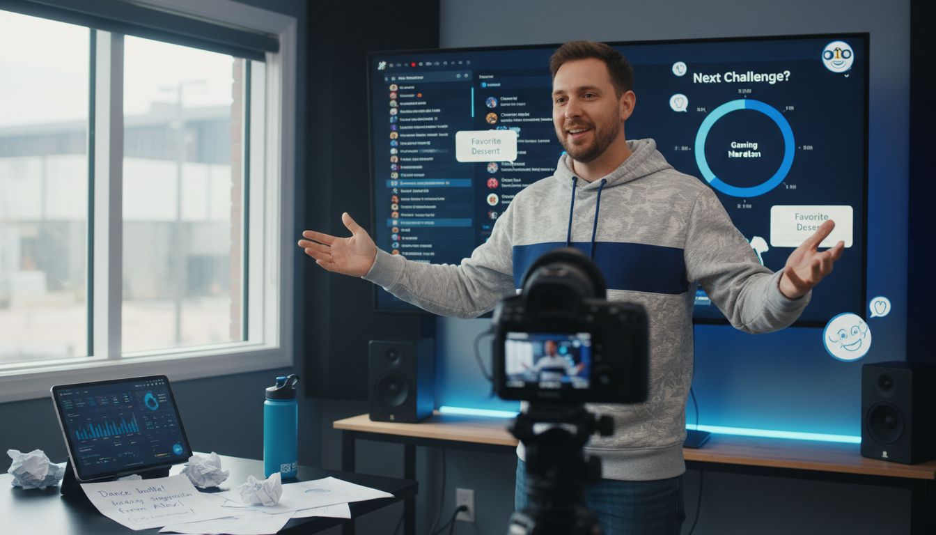 interactive live stream setup