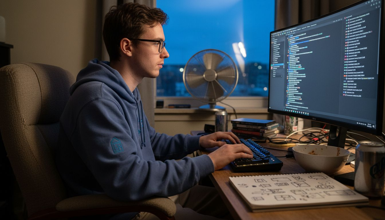 Streamer interacting with active chat audience