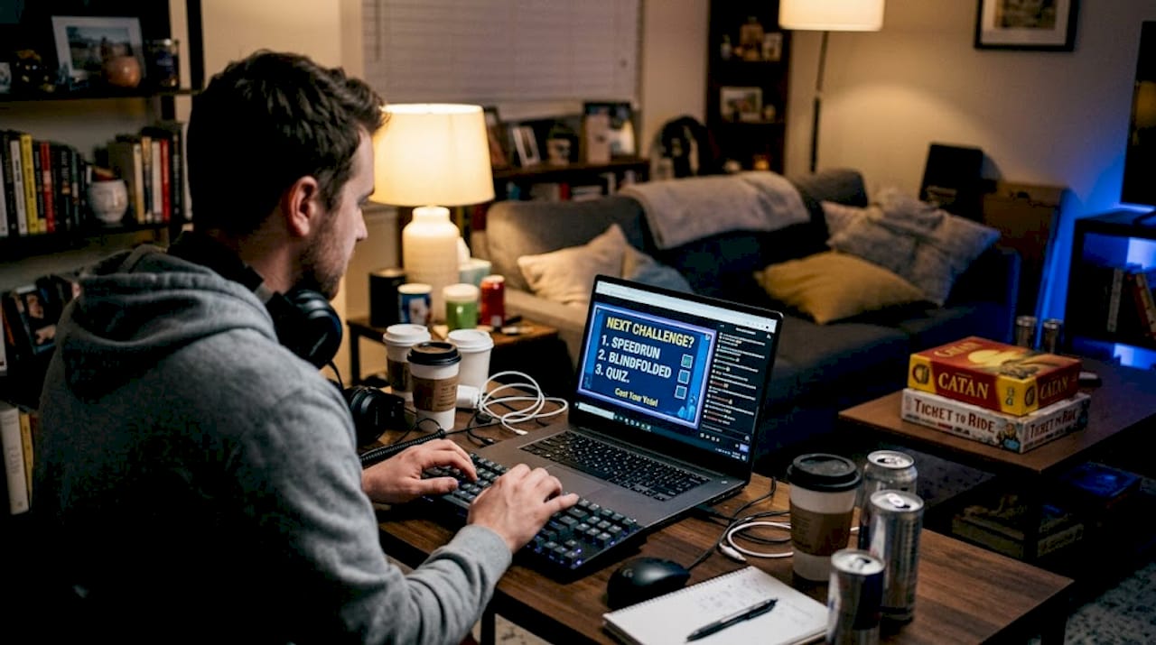 Host interacting with live stream audience