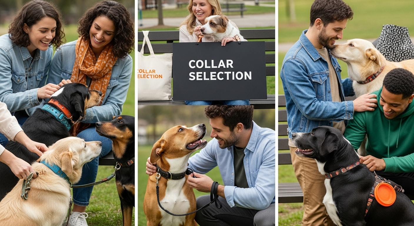 dog collar selection