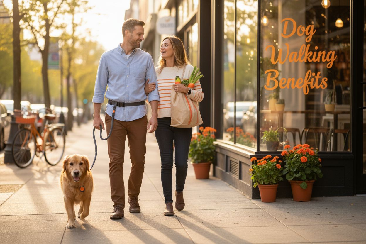 dog walking benefits hands-free