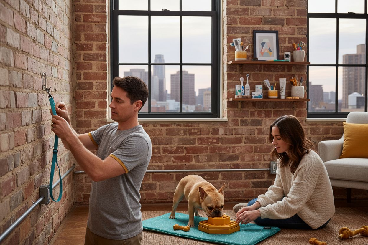 French Bulldog apartment care