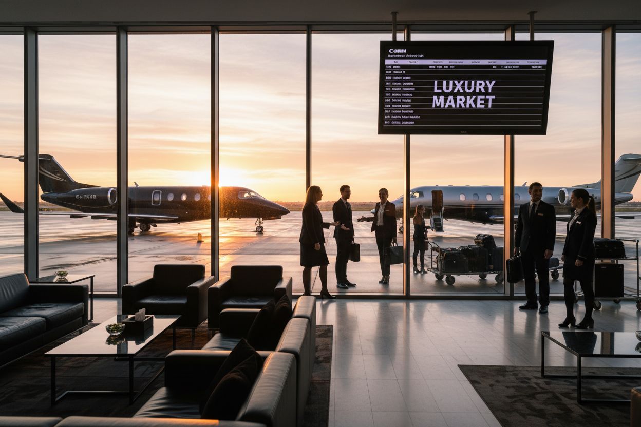 private jet terminal boarding