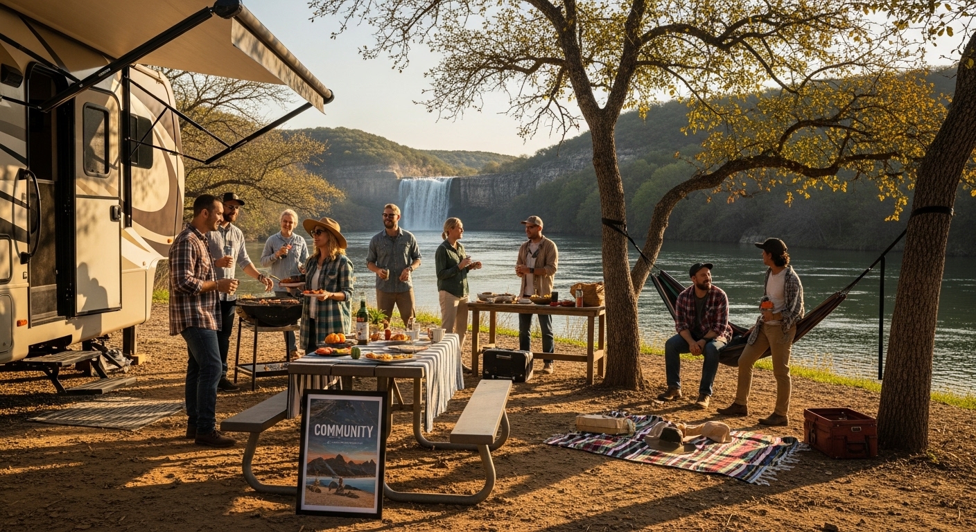 RV community Texas Hill Country