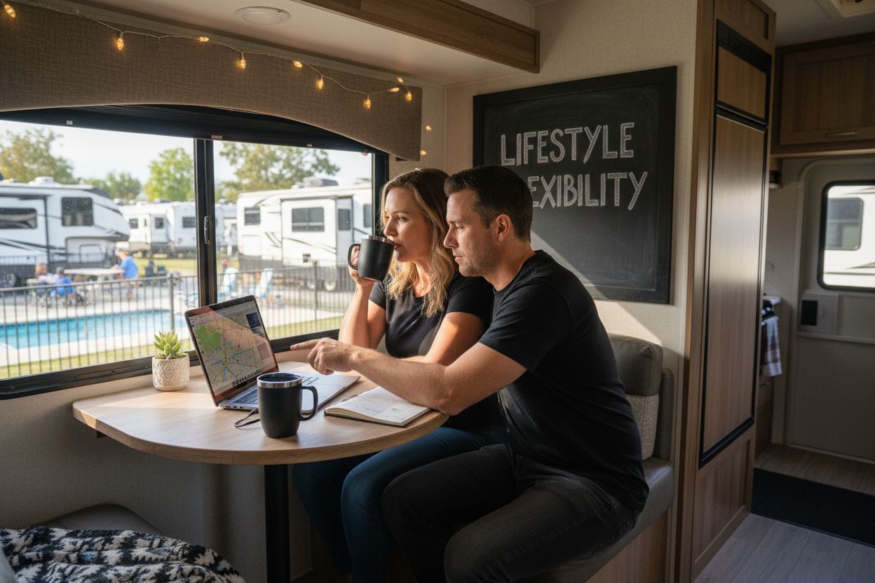 monthly rv living benefits