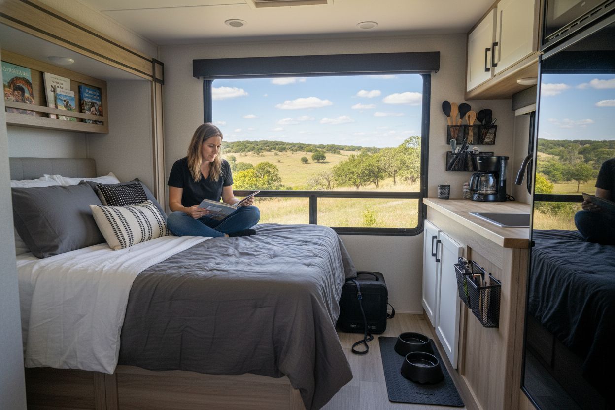 RV interior organization
