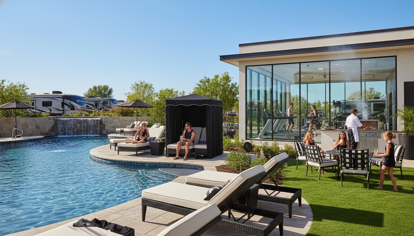 resort amenities pool