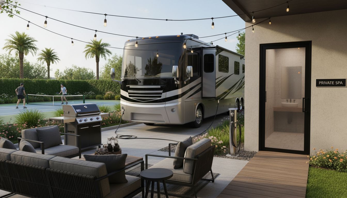 RV amenities site