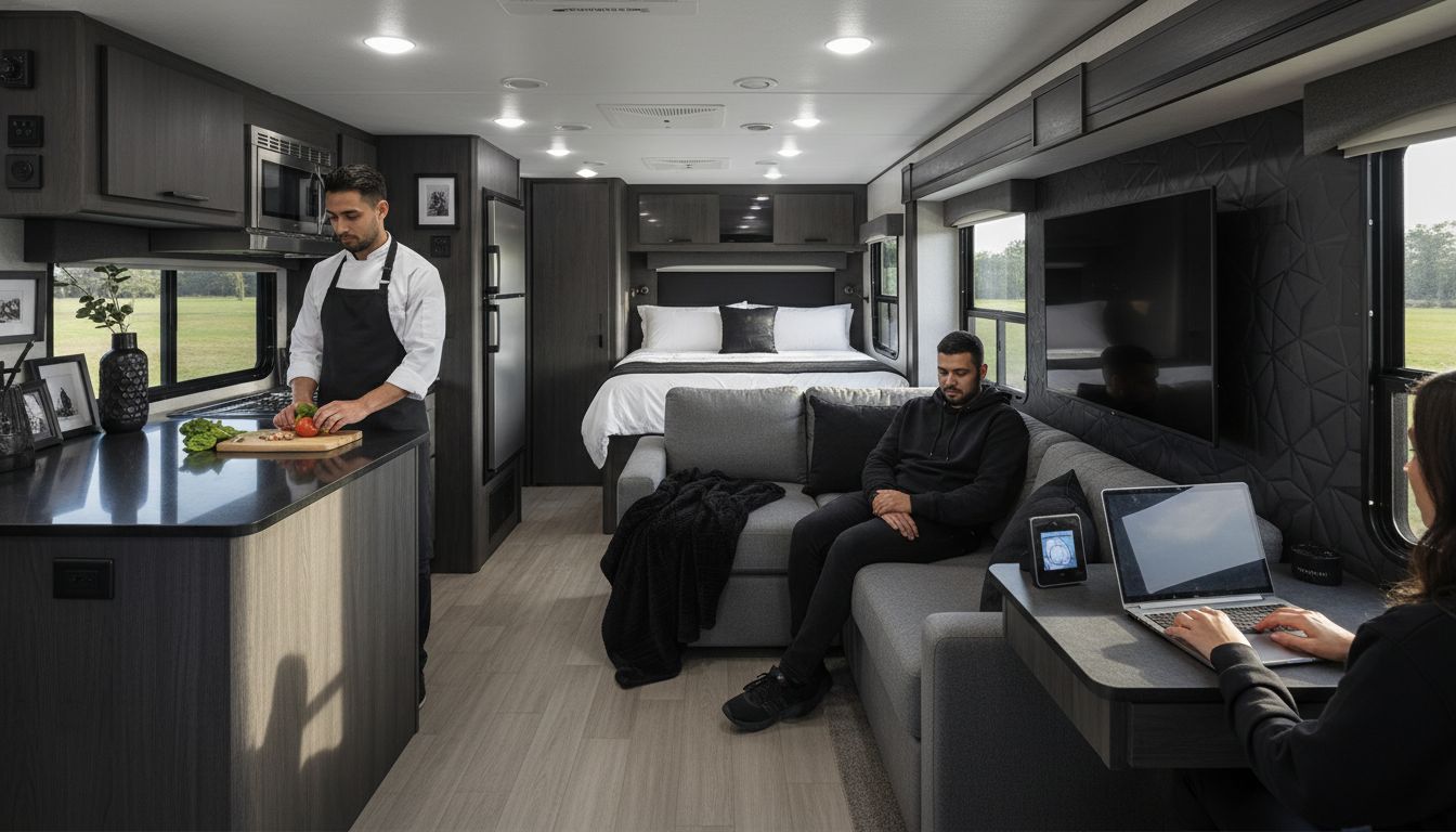 luxury rv interior